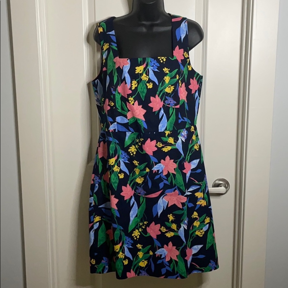J. Crew Floral Sheath Dress